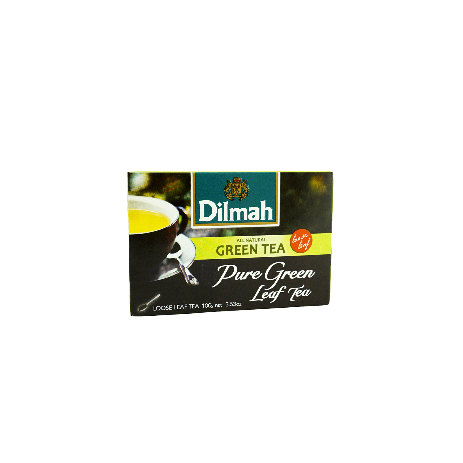 Чай Dilmah Green Tea зеленый байховый крупнолистовой