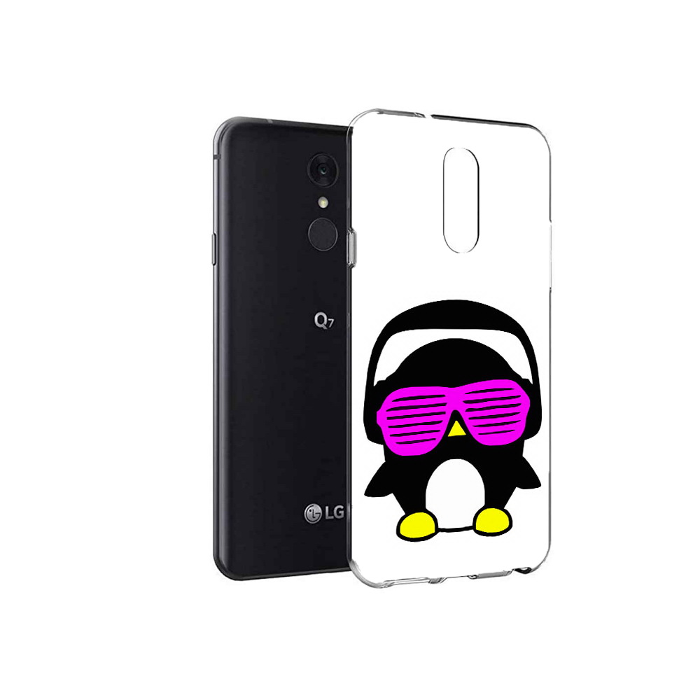 

Чехол MyPads Tocco для LG Q7 пингвин (PT113427.75.541), Tocco