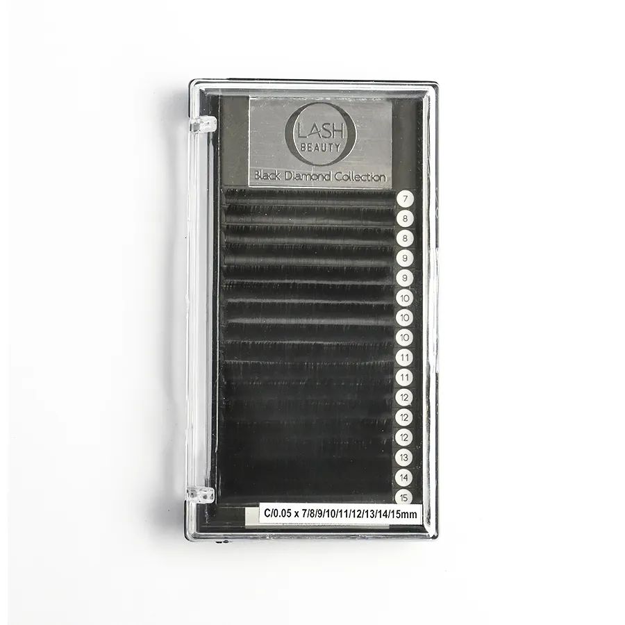 

Ресницы O-Lash Beauty Diamond на ленте микс C-, 0,05, длина 7-15 мм, Черный