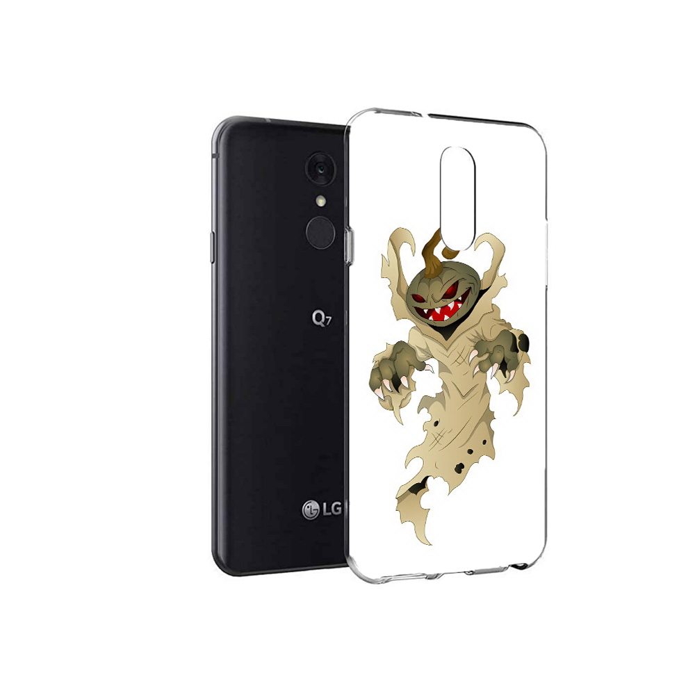 

Чехол MyPads Tocco для LG Q7 призрак хэллоуина (PT113427.75.555), Tocco