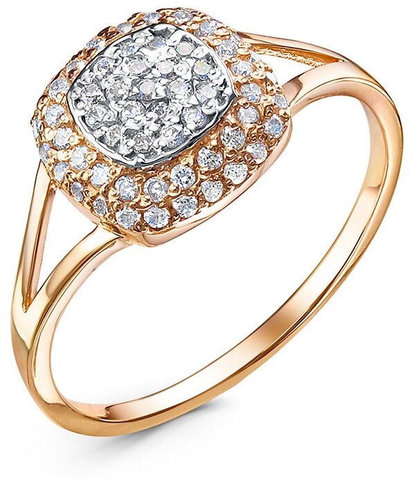 

Кольцо из золота с фианитом р., RYABTSOVSKY JEWELRY К-4211, К-4211