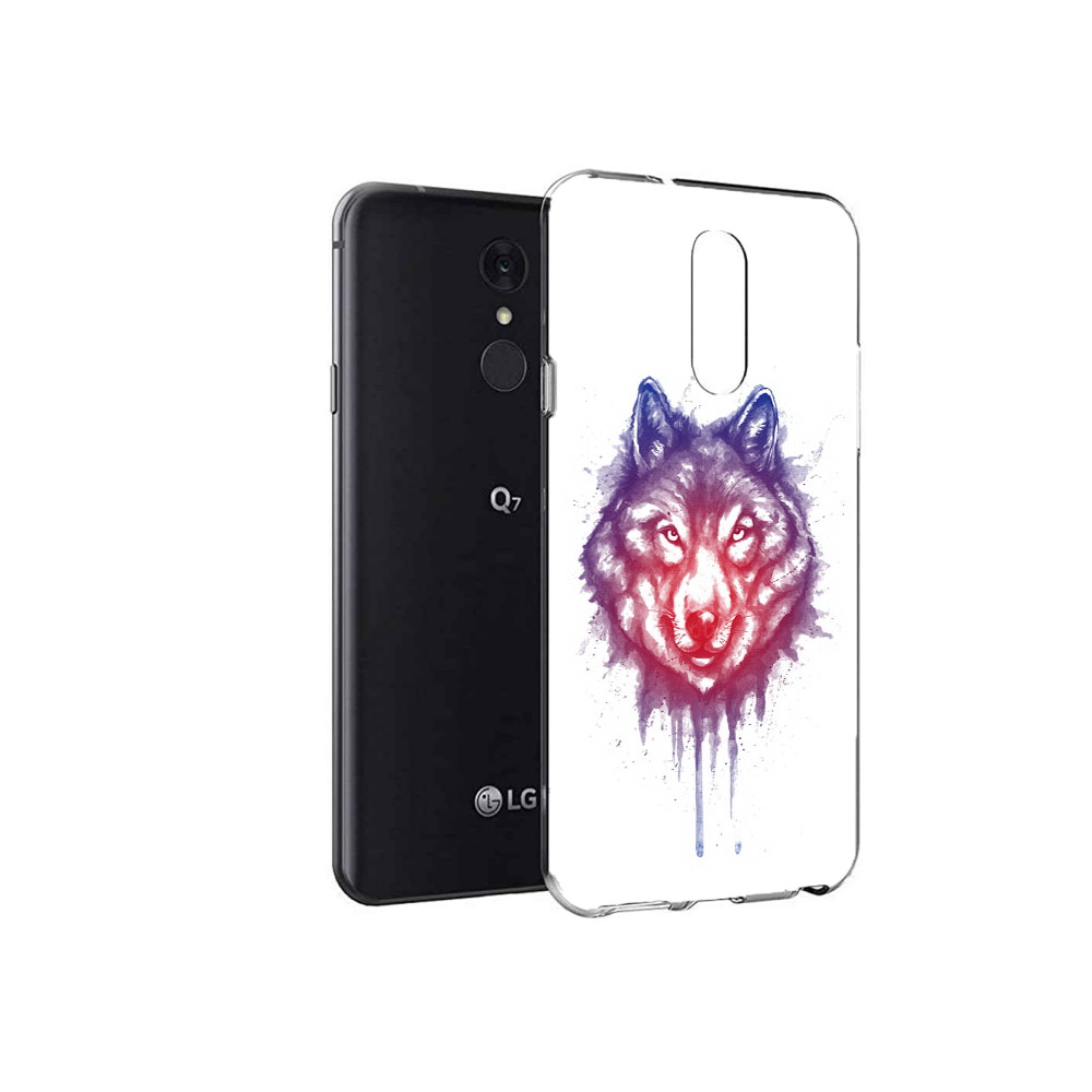 

Чехол MyPads Tocco для LG Q7 пушистый волк (PT113427.75.561), Tocco