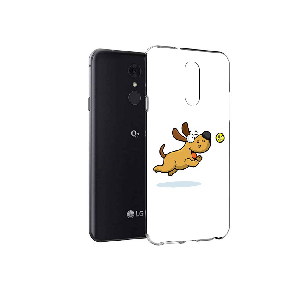 

Чехол MyPads Tocco для LG Q7 пёсик (PT113427.75.563), Tocco