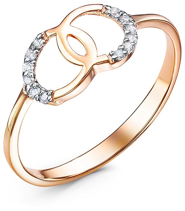 

Кольцо из золота с фианитом р. RYABTSOVSKY JEWELRY К-4385, К-4385
