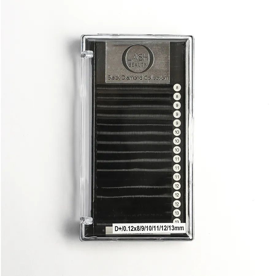 

Ресницы O-Lash Beauty Diamond на ленте микс D+, 0,12, длина 8-13 мм, Черный