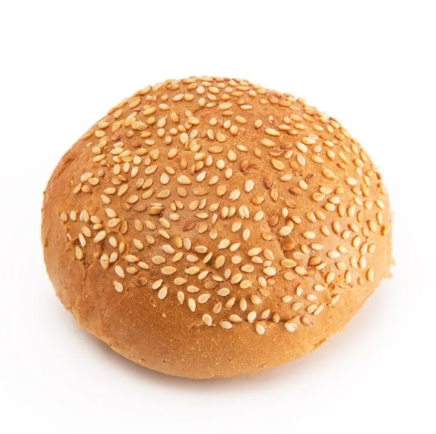 Булочка О'кей Для гамбургера пшеничная с кунжутом 50 г х 2 шт