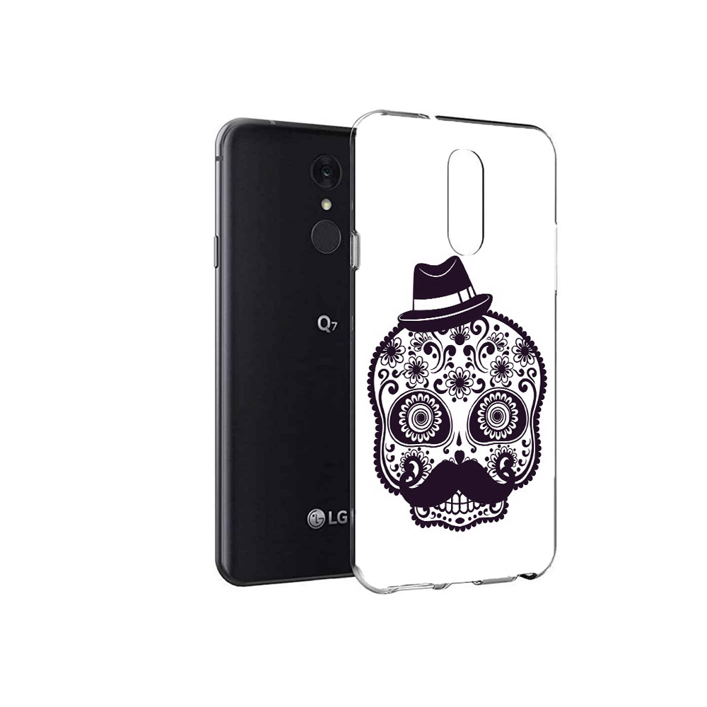 

Чехол MyPads Tocco для LG Q7 разрисованный скелет (PT113427.75.575), Tocco
