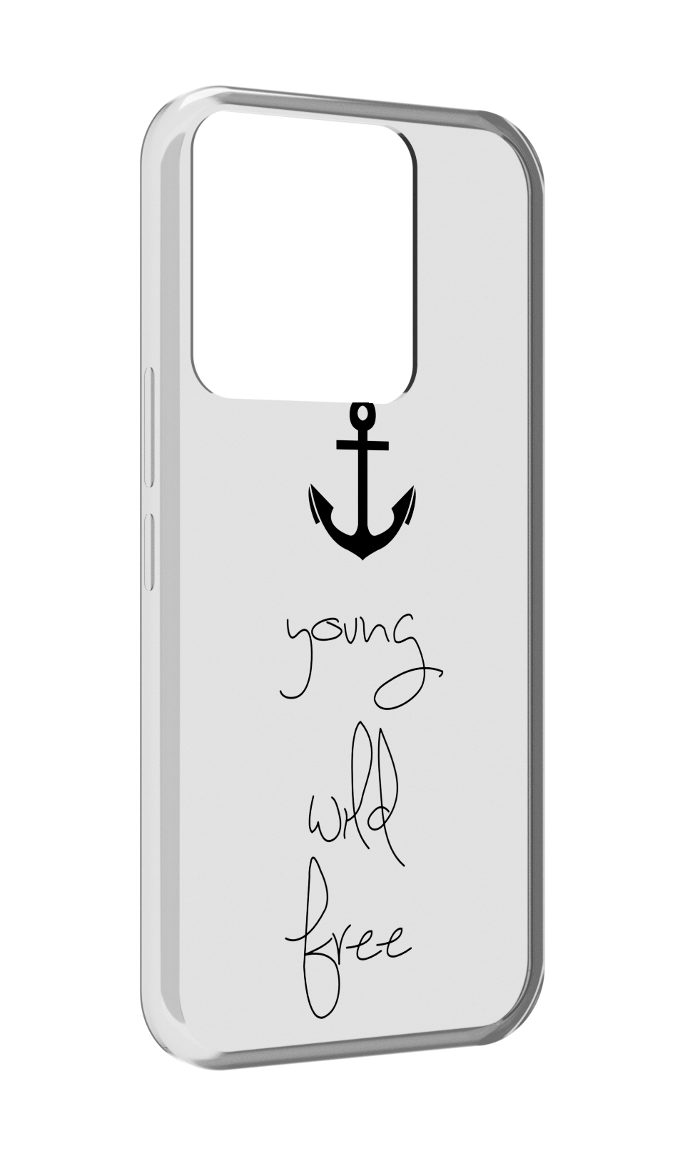 

Чехол MyPads ты-будешь-свободным для Tecno Spark Go 2022 / Tecno Spark 8C, Прозрачный, Tocco