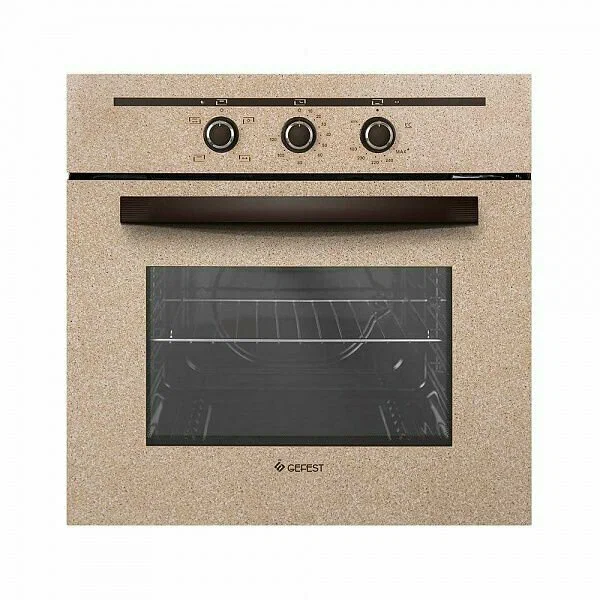 

Встраиваемый газовый духовой шкаф GEFEST ДГЭ 621-01 К48 коричневый, ДГЭ 621-01 К48