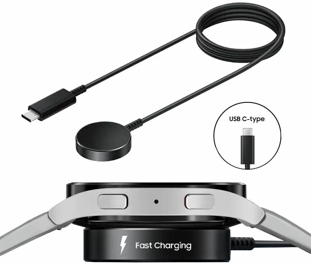 

Зарядное устройство для смарт часов для Samsung Galaxy Watch2/3/4/4 classic/5 черный, OR900