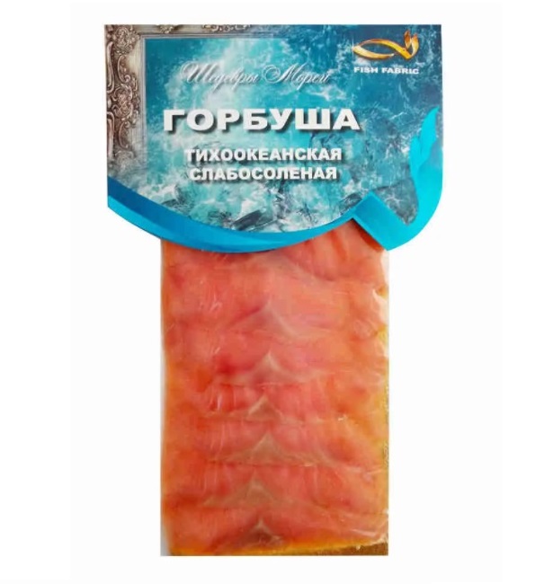 

Горбуша Fish Fabric слабосоленая филе-ломтики 100 г