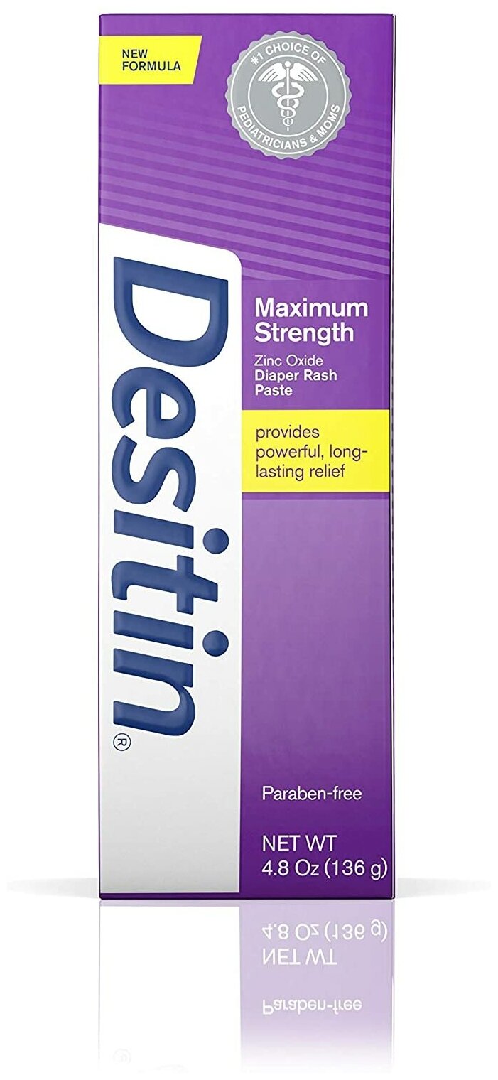 

Крем от опрелостей Desitin Maximum Strength фиолетовый 136г
