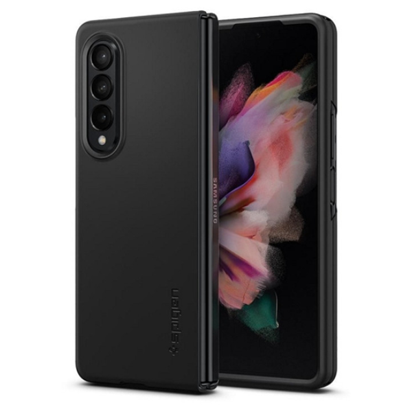 фото Чехол spigen air skin для samsung galaxy z fold 3 acs03086 черный