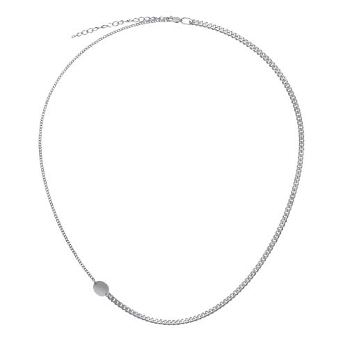 Ожерелье из серебра 43 см Красцветмет NH-22-1742JU-3-0-90