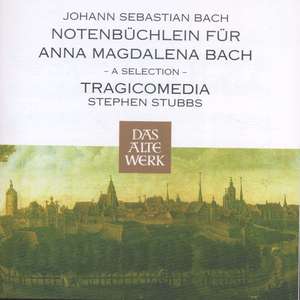 

Bach: Notenbuchlein fur Anna Magdalena Bach - Stubbs, Stephen, 1 CD