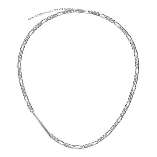 Ожерелье из серебра 43 см Красцветмет NH-22-1744AJU-3-1-20