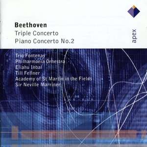 

Beethoven: Tripelkonzert; Klavierkonzert Nr. 2 - Trio Fonteney / Nbal / Fellner / Mar, 1 CD