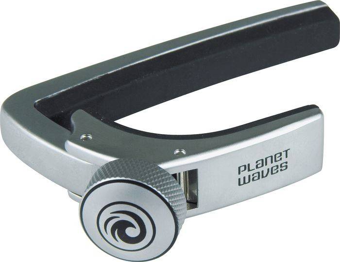 

PLANET WAVES PW-CP-02S NS CAPO SILVER каподастр с винтовым зажимом, алюминий, цвет серебри, Серебристый