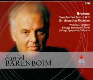 

BRAHMS: Sinfonien 3 und 4 u.a. - Williams / Hampson / Barenboim / Cso, 2 CD