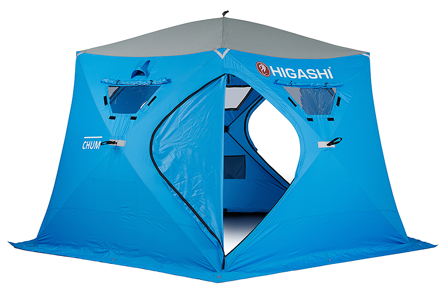 Палатка Higashi Chum, кемпинговая, 7 мест, синий