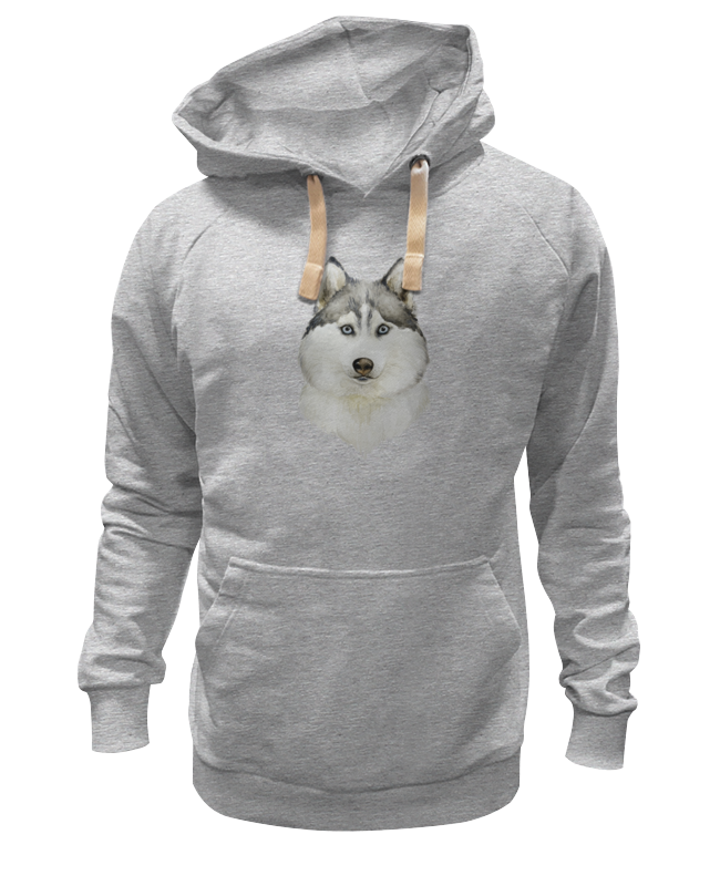 

Худи Printio Хаски серое 3XL, Серый, Хаски