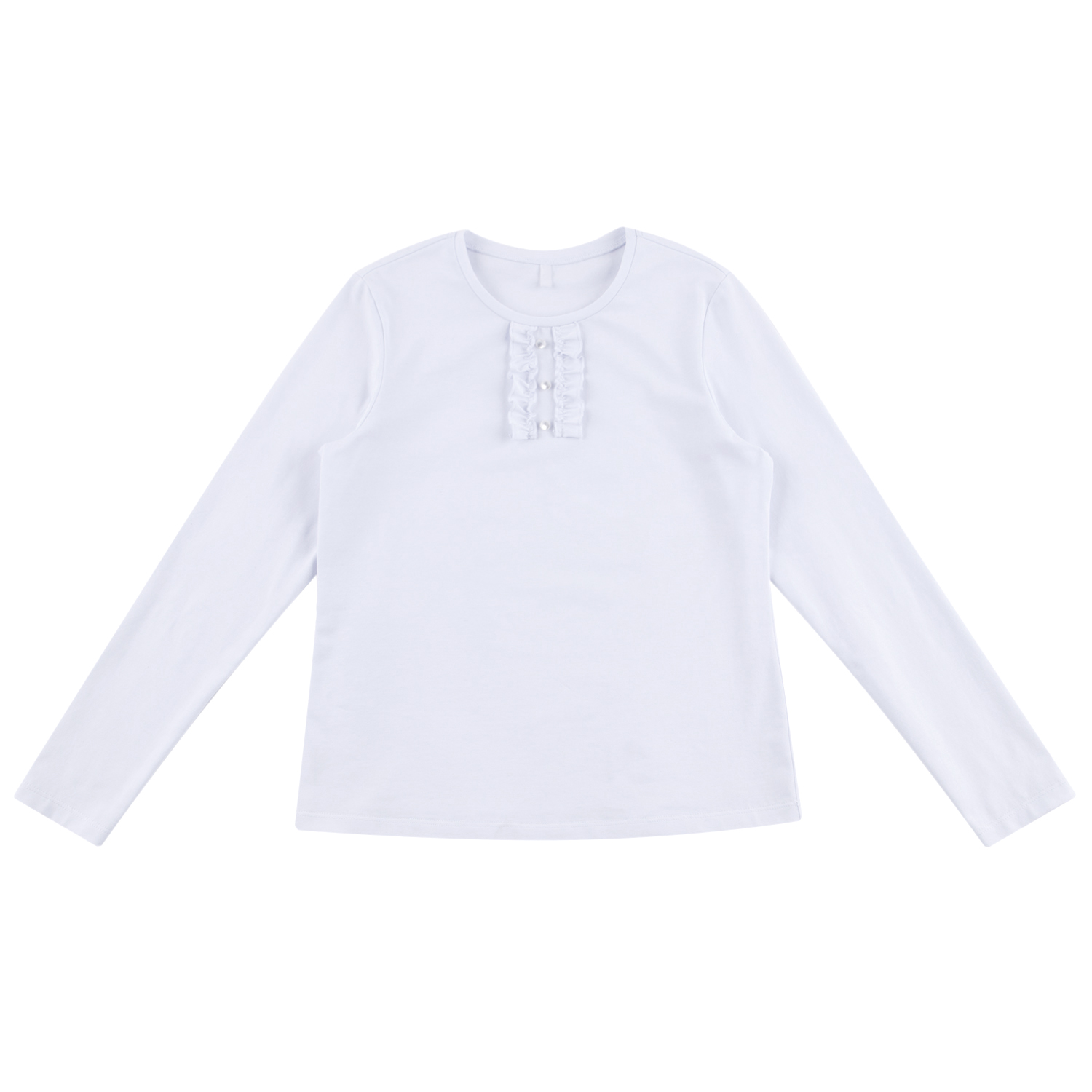

Блузка для детей Leader Kids ЛКЗ22235004128ку01 белый 128, ЛКЗ22235004-КУ01