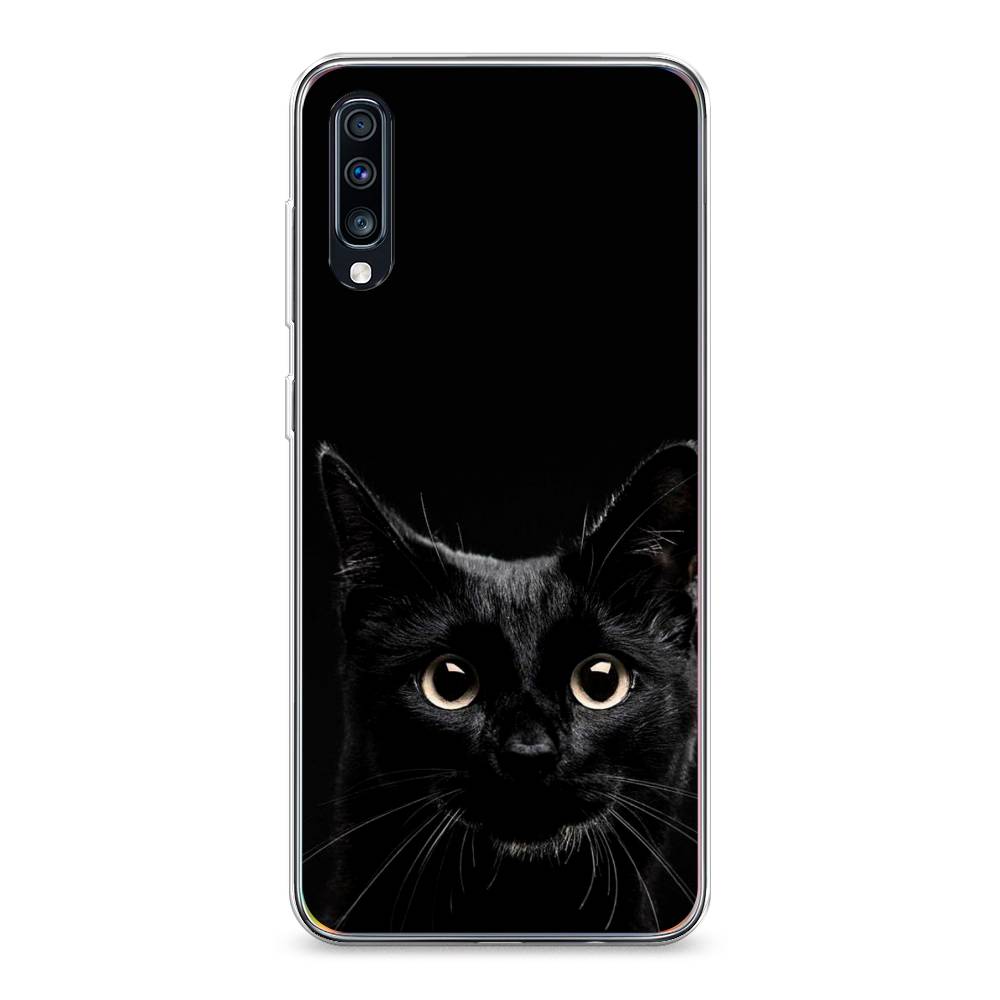 

Чехол Awog на Samsung Galaxy A70 "Добрый кот", Разноцветный, 28150-1