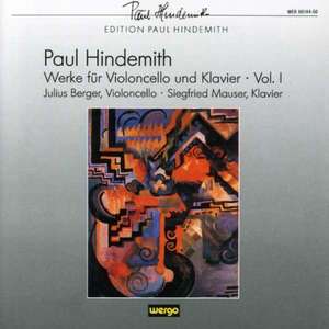 Hindemith, Paul - Werke fur Cello und Klavier I. Berger, J./ Mauser, S.