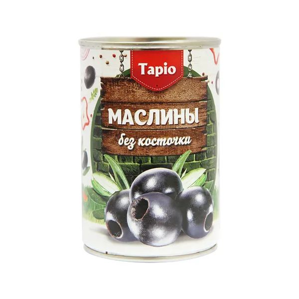 

Маслины Tapio стерилизованные без косточки 300 г
