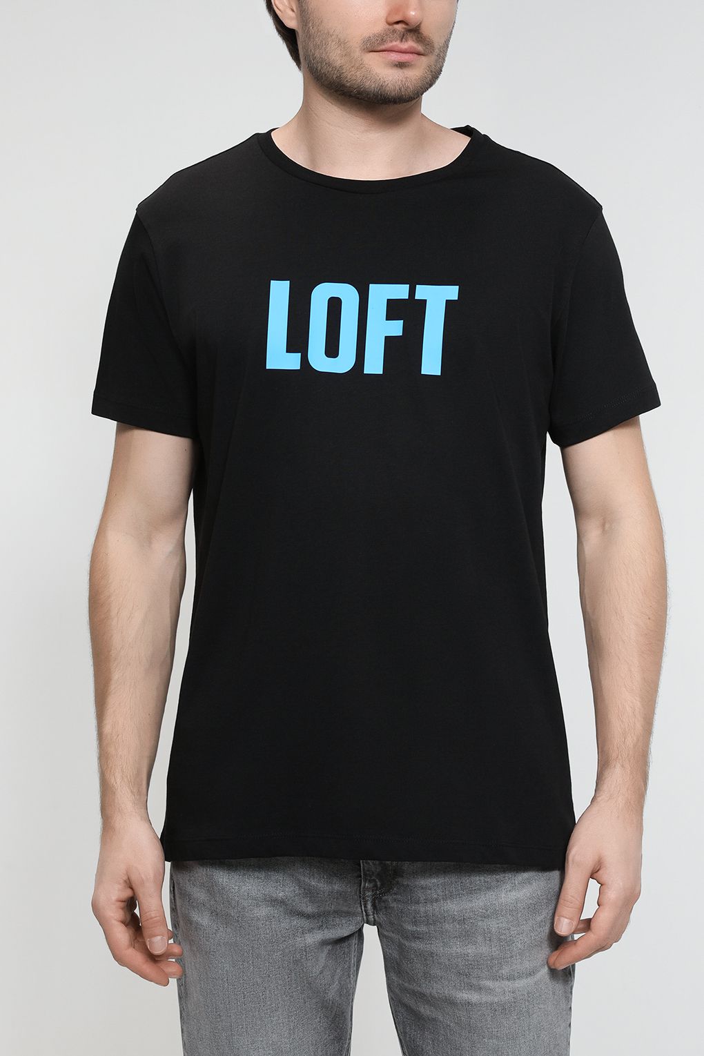 

Футболка мужская Loft LF2030988 черная L, Черный, LF2030988
