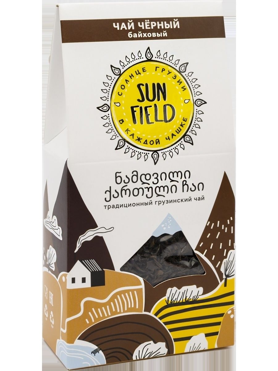 

Чай черный Sun Field Грузинский листовой 75 г