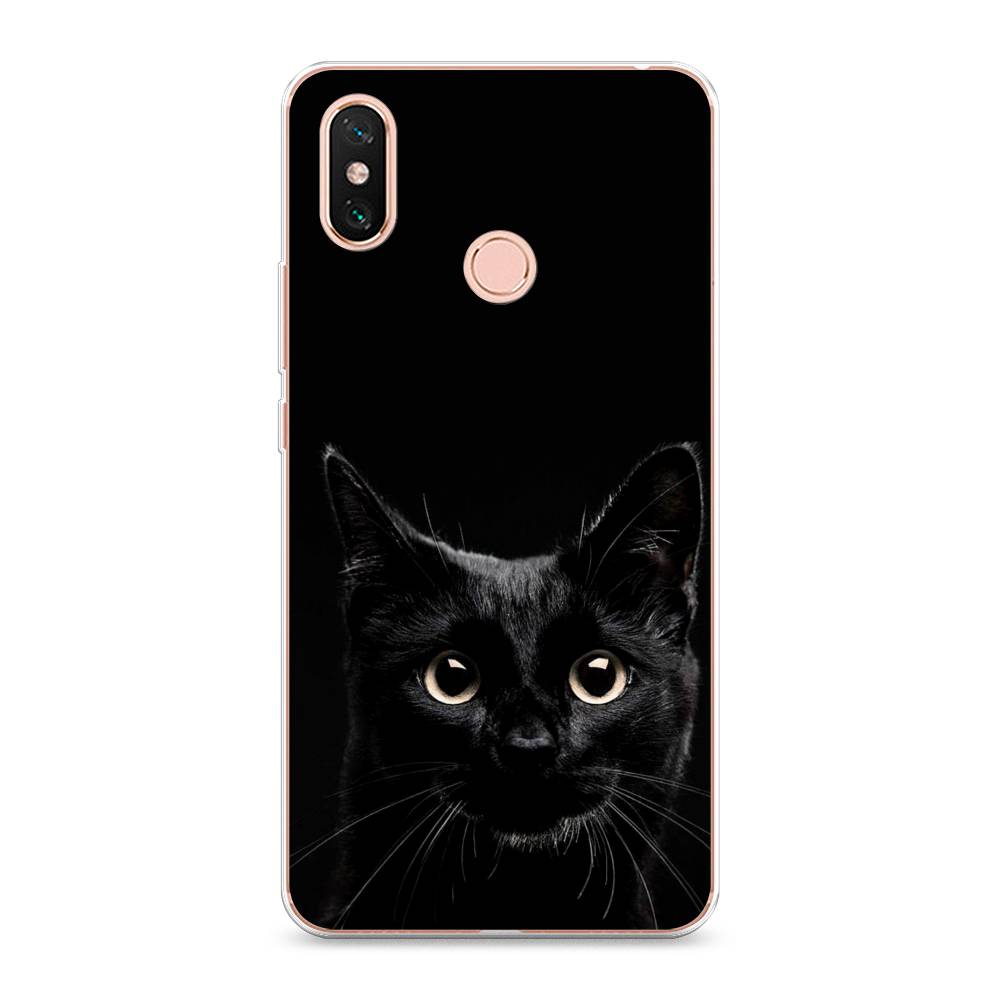 

Чехол Awog на Xiaomi Mi Max 3 "Добрый кот", Разноцветный, 34350-1