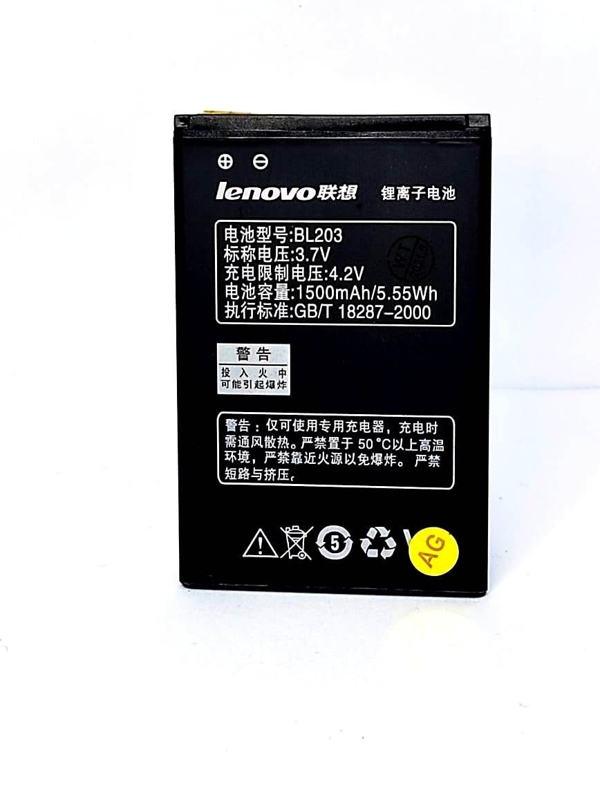

Аккумулятор для телефона Lenovo A316, A308T, A369i, A66, A318, A385Z BL203 мАч 1500