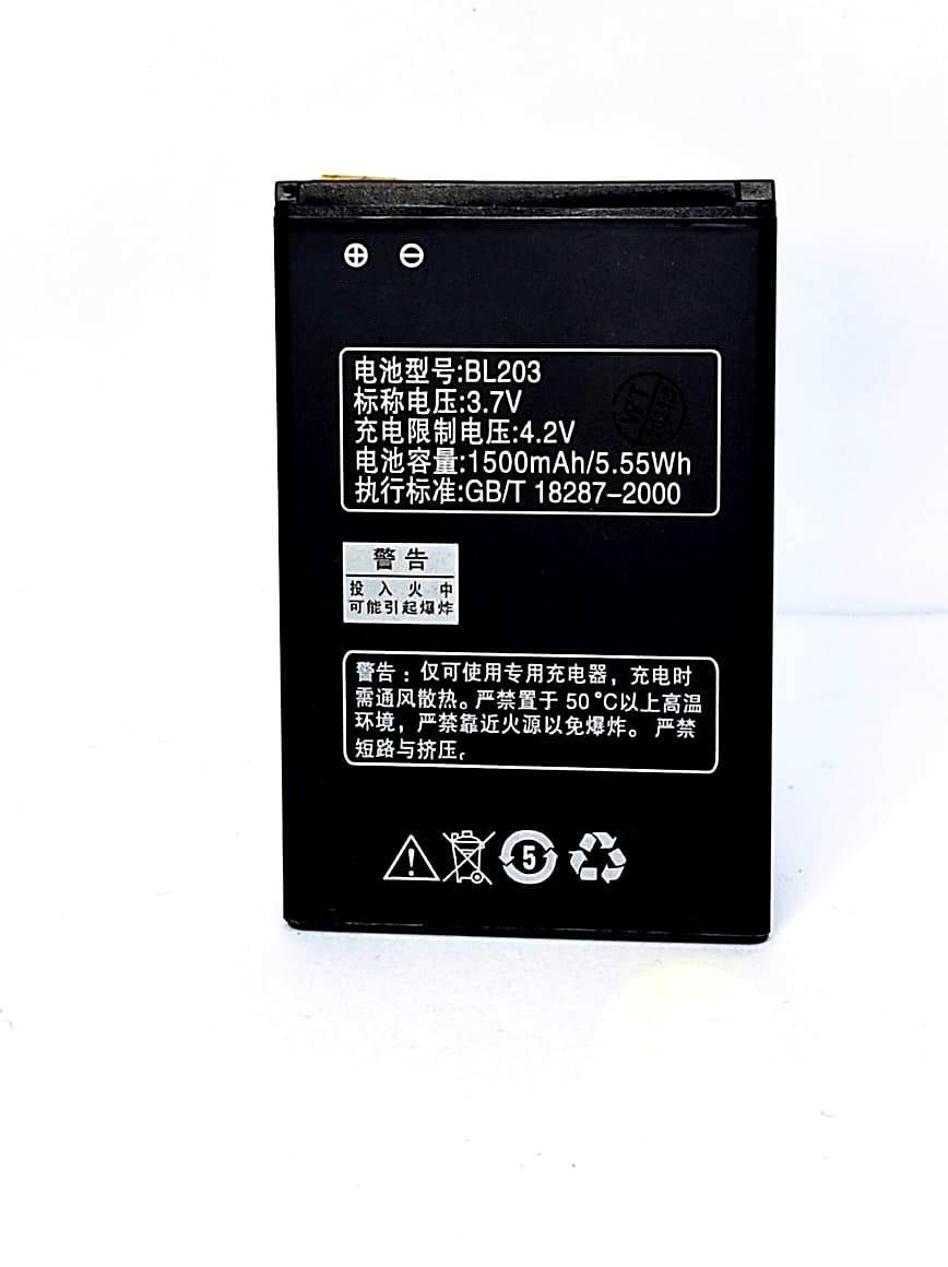 

Аккумулятор для телефона Lenovo A316, A308T, A369i, A66, A318, A385Z BL203 мАч 1500