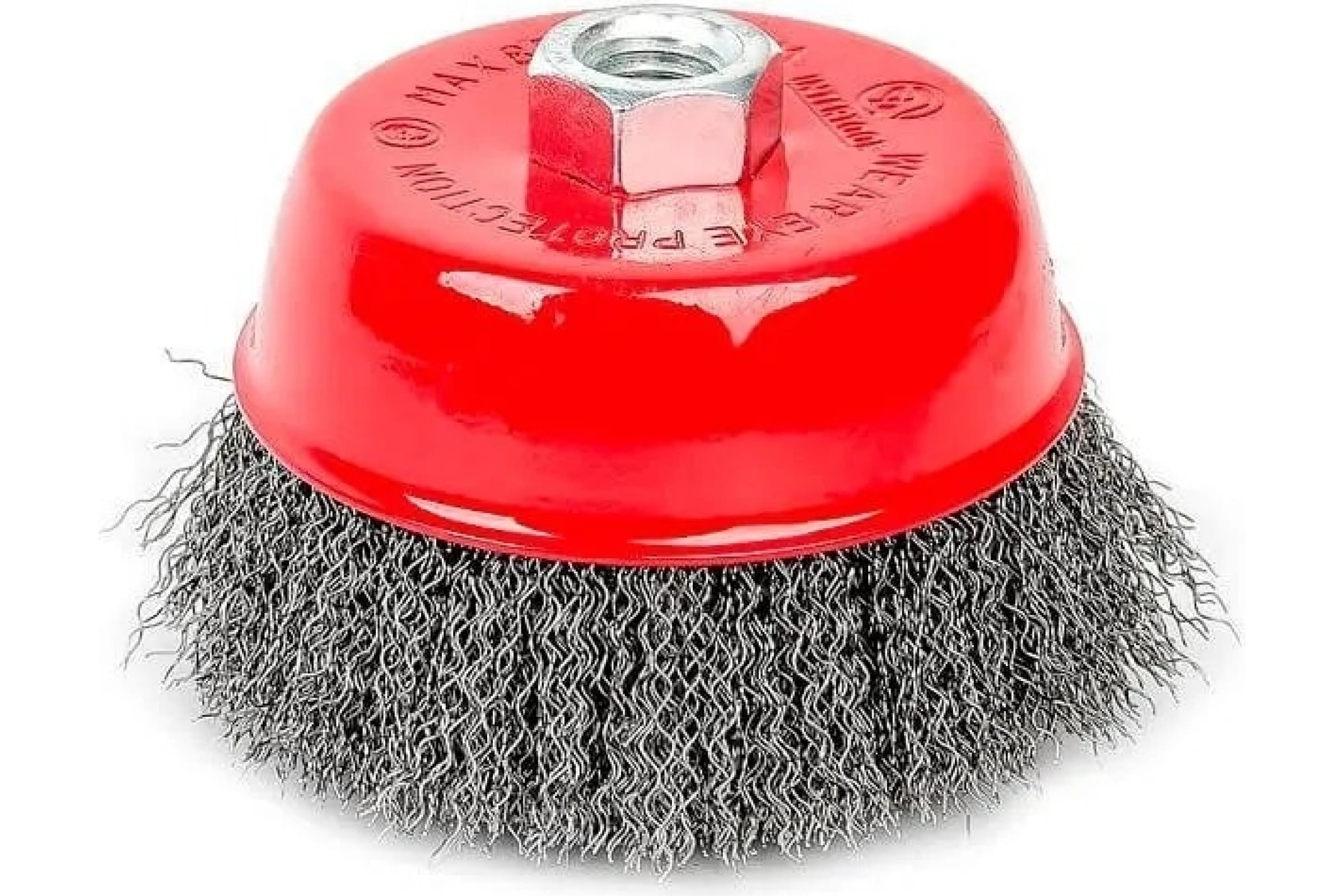 

Щетка чашечная 100 мм, М14, витая проволока для УШМ INTERTOOL BT-1100