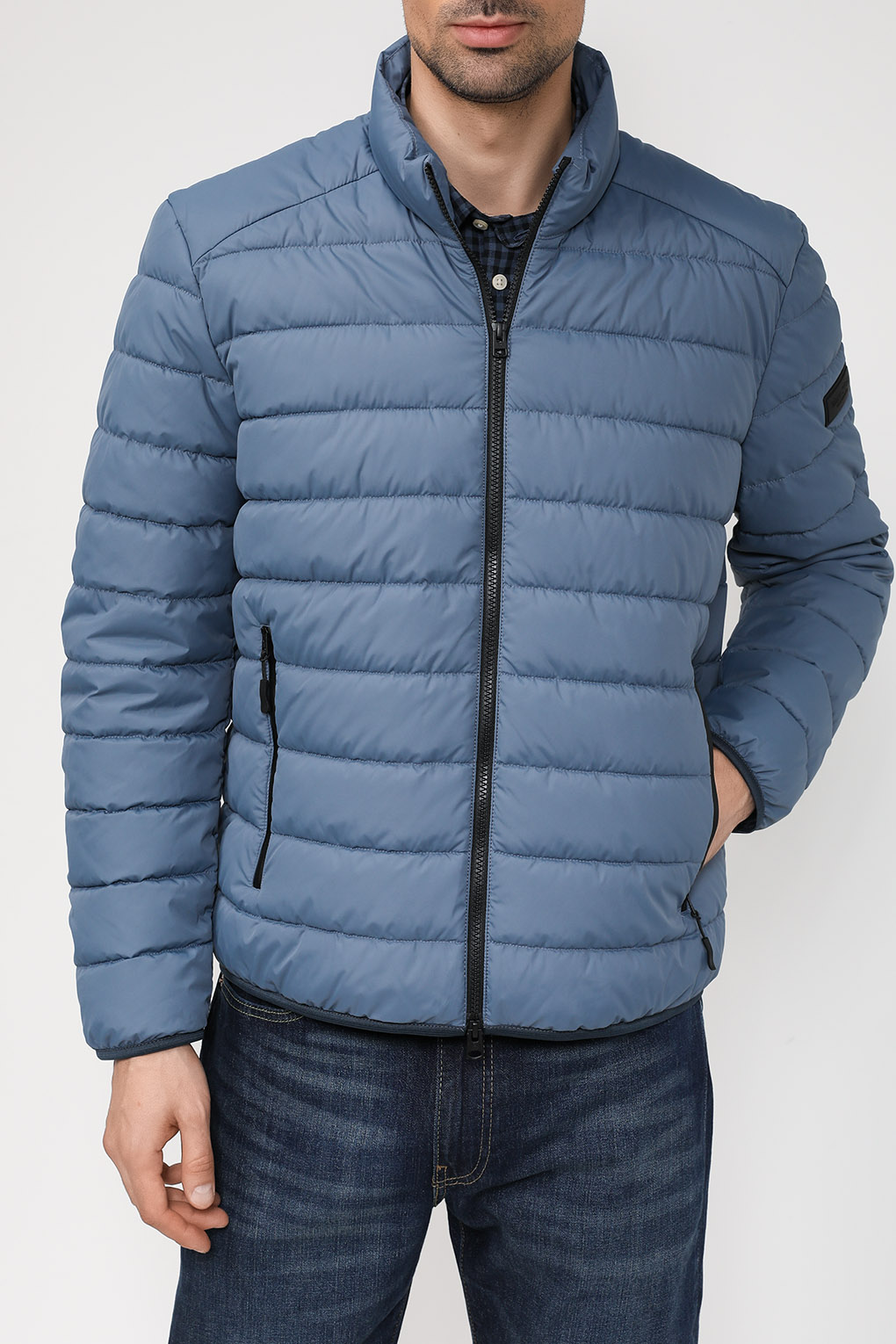 

Куртка мужская Marc O'Polo M28096070188 синяя 2XL, Синий, M28096070188