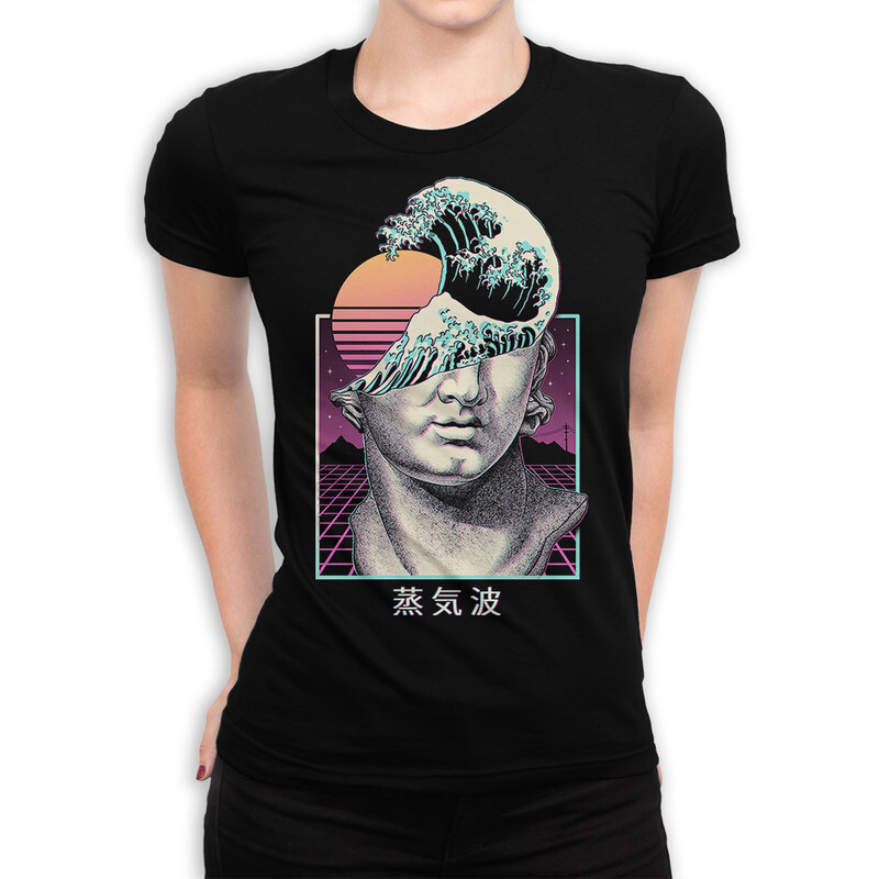 

Футболка женская Dream Shirts Давид 445829111 черная M, Давид 445829111