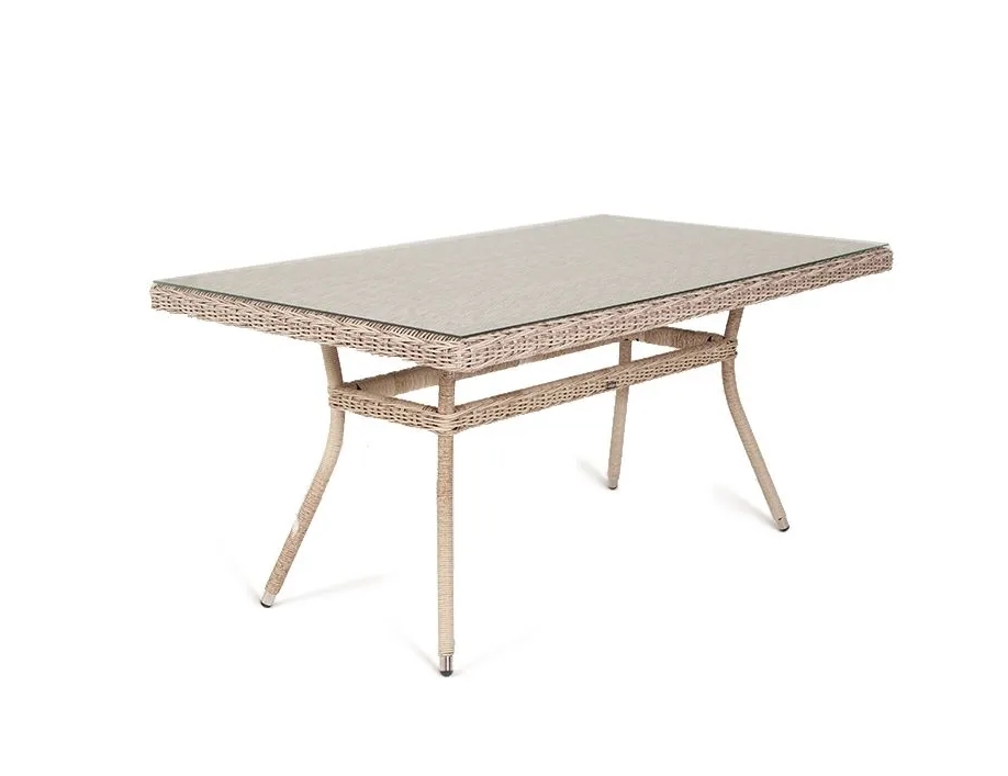 

Стол для дачи 4sis Обеденный стол Латте YH-T4766G-1 beige, Бежевый