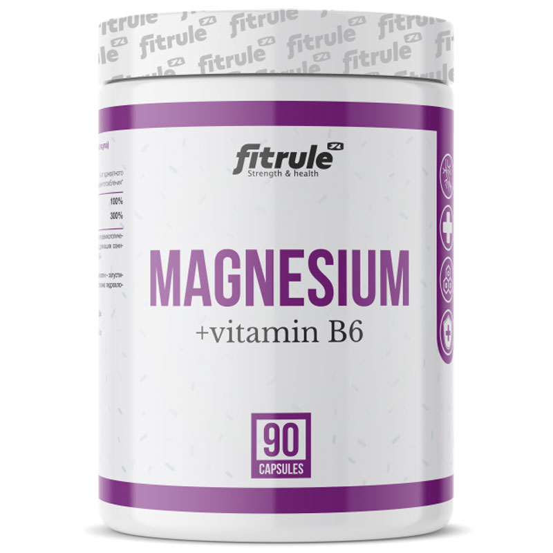 Магний B6 Fitrule Magnesium В6 капсулы 90 шт.