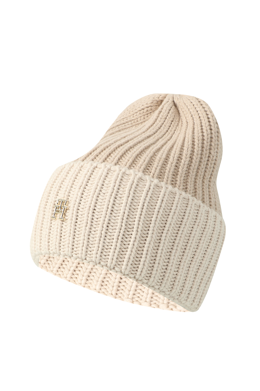 

Шапка женская Tommy Hilfiger AW0AW15299 бежевая, Бежевый, AW0AW15299