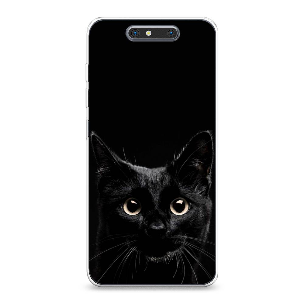 

Чехол Awog на ZTE Blade V8 / ЗТЕ Блэйд V8 "Добрый кот", Разноцветный, 131250-1