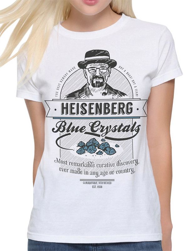 

Футболка женская DreamShirts Studio Во все тяжкие - Хайзенберг SER-99822-1 белая XS, Белый, Во все тяжкие - Хайзенберг SER-99822-1