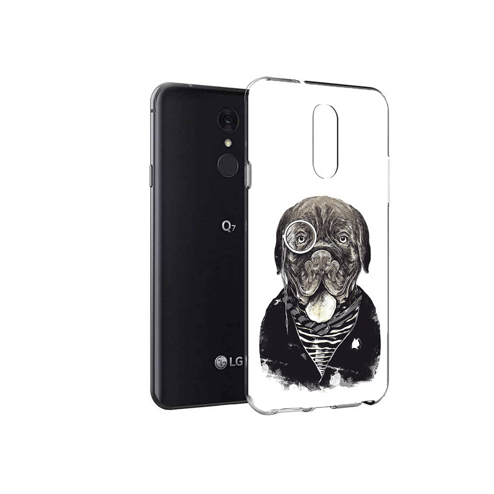 

Чехол MyPads Tocco для LG Q7 солидный песик (PT113427.75.615), Tocco