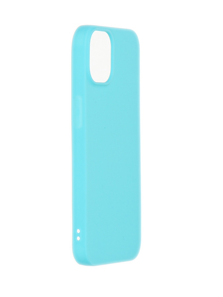 фото Чехол pero для apple iphone 13 soft touch turquoise cc1c-0120-ty