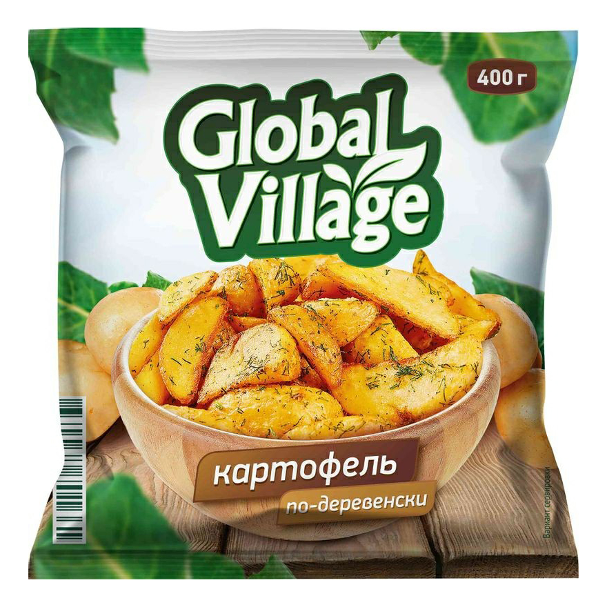 

Картофель Global Village По-деревенски быстрозамороженный 400 г