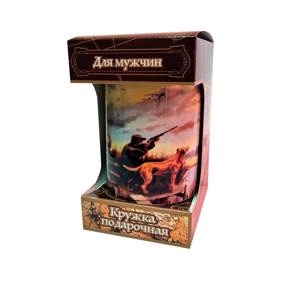 Чай Abigail Охотнику 5 черный в кружке, 50 г