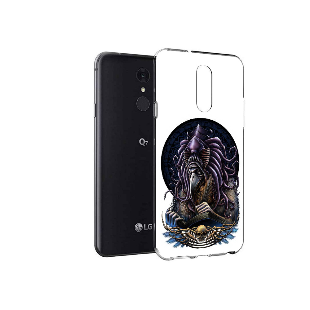 

Чехол MyPads Tocco для LG Q7 умный ворон (PT113427.75.650), Tocco