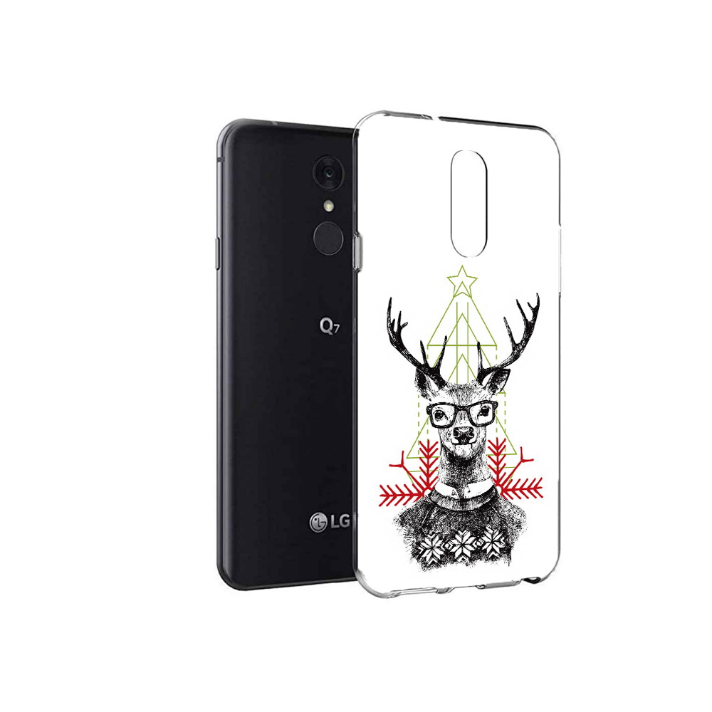 

Чехол MyPads Tocco для LG Q7 умный олень (PT113427.75.652), Tocco