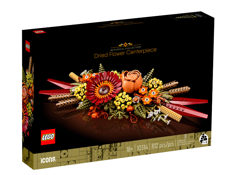 

Конструктор LEGO ЛЕГО Коллекционные наборы 10314 Композиция из сухоцветов