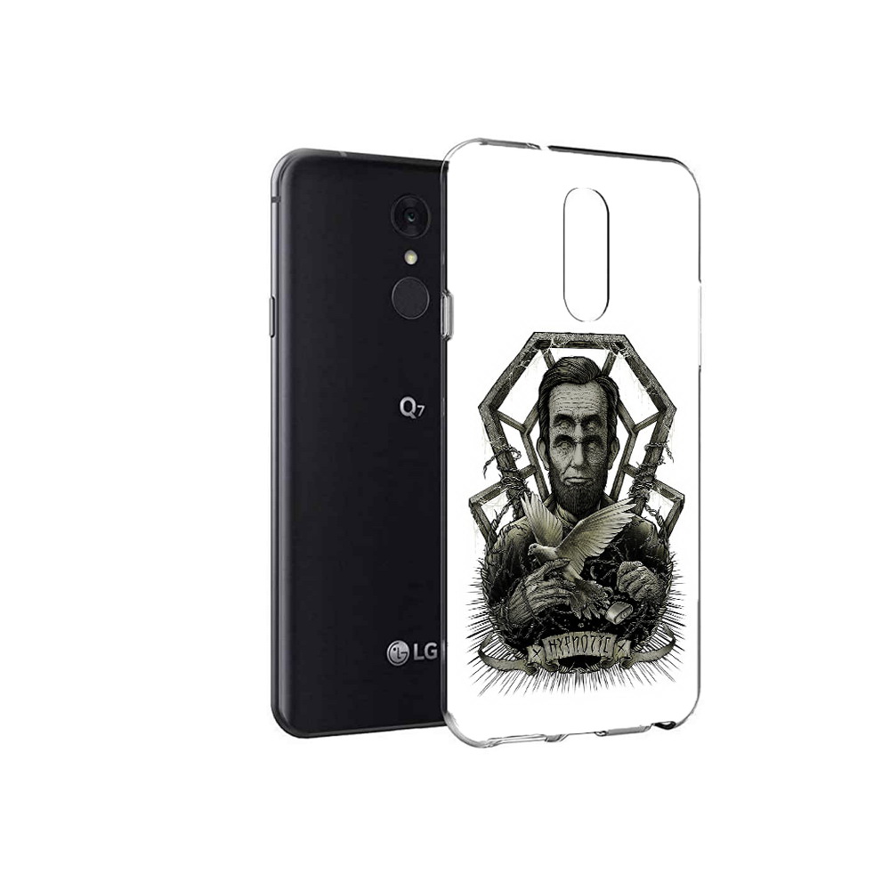 

Чехол MyPads Tocco для LG Q7 франклин абстракция (PT113427.75.662), Tocco